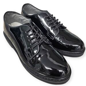 ROTHCO UNIFORM OXFORD HIGH GLOSS WORK SHOE Men's Size 8W